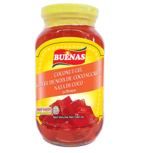 Buenas Coconut Gel : Nata de Coco (Red)