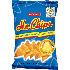 JnJ Mr Chips Nacho Cheese 50x100g
