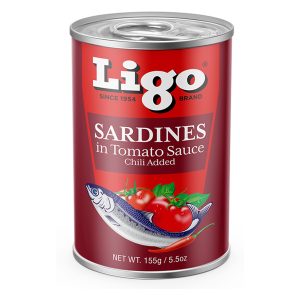 Ligo Sardine Tomato Chili 100x155g