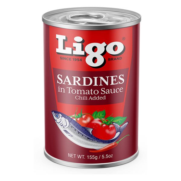 Ligo Sardine Tomato Chili 100x155g