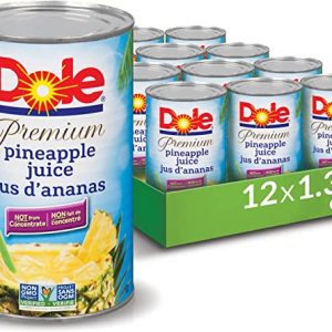 Dole 100% Pineapple Juice 12x1.36L