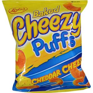 Leslie's Cheezy Puff Cheddar 40x55g