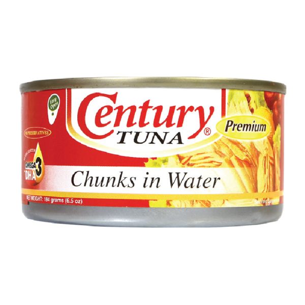 Century Tuna Chunks/Water 48x184g