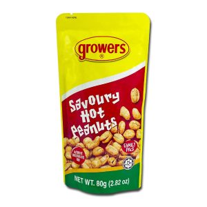 Growers Savoury Hot Peanut 30x80g