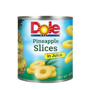 Dole Pineapple Slice Syrup 24x432g
