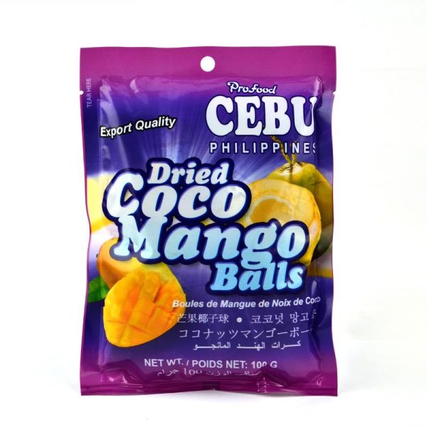 Cebu Coco Mango Balls 30x100g