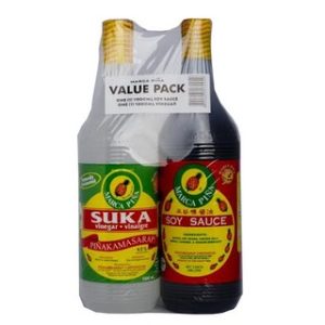 Marca Pina Value Pack Vinegar & Soy Sauce 6x2x1000ml