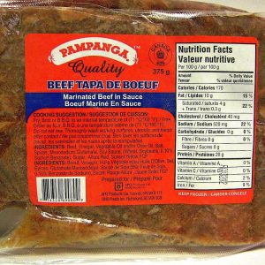 Q. Pampanga Beef Tapa
