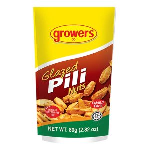 Grower Glazed Pili Nuts 24x80g
