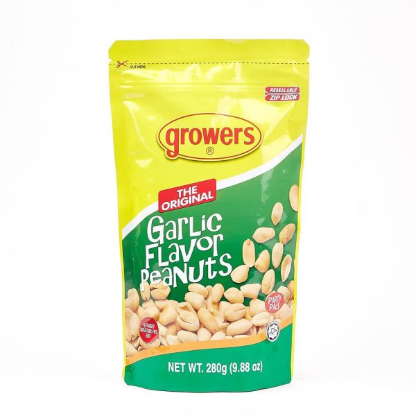 Growers Party Garlic Peanut 12x280g