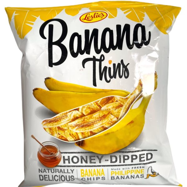 Leslie's Banana Thins Honey 25x100g