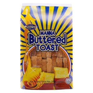 Laura's Manna Buttered Toast Big 36x200g