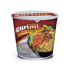 Gurimi Cup Noodles Beef 24x60g