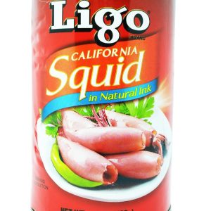 Ligo Canned Squid in Ink 24x425g