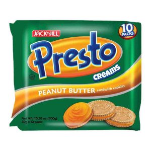 JnJ Presto Peanut Butter 20x(10x30g)