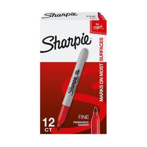 DCMKR 12pk Red Sharpie