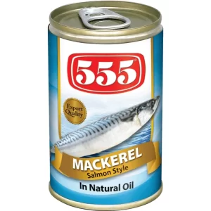 555 Mackarel in Oil