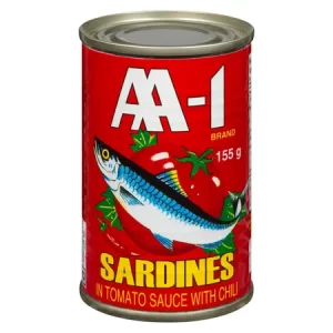 AA-1 Sardines Bottled Hot 24x225g
