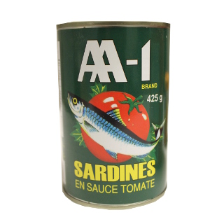 AA-1 Sardines in Tomato Sauce 425g