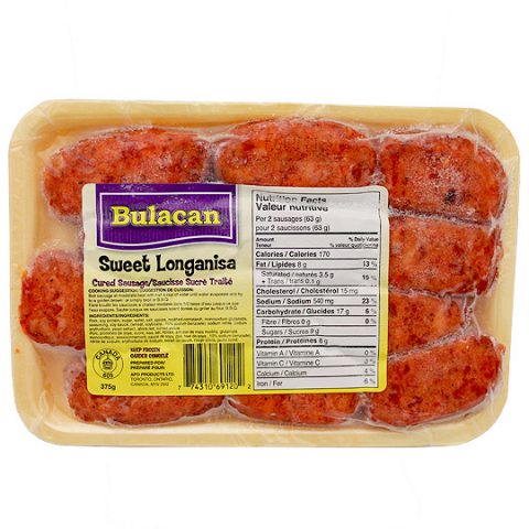 Labels - Bulacan Longanisa Sweet