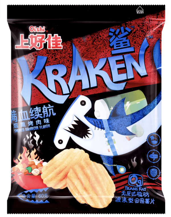 Oishi NKBQ Kraken BBQ