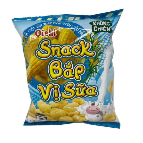 Oishi VN Corn Puffs Milk